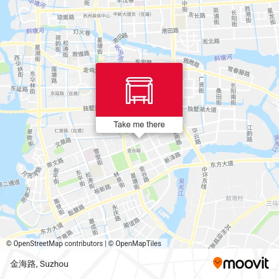 金海路 map