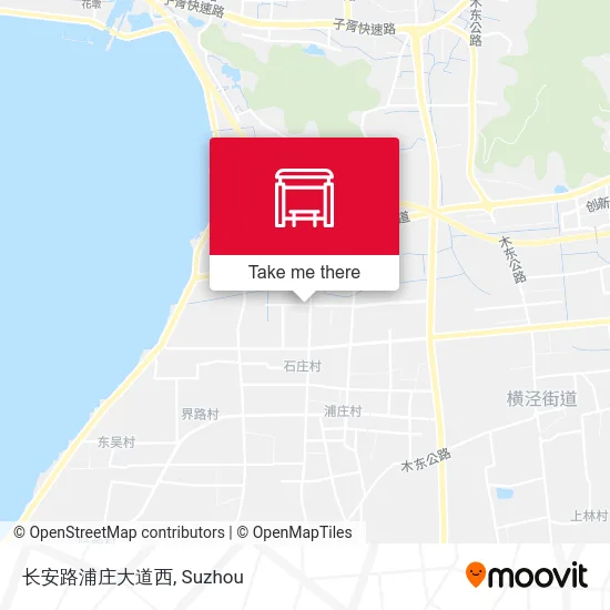 长安路浦庄大道西 map