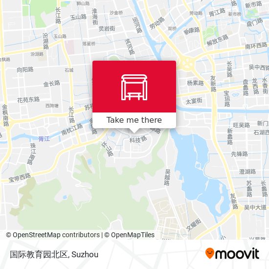 国际教育园北区 map