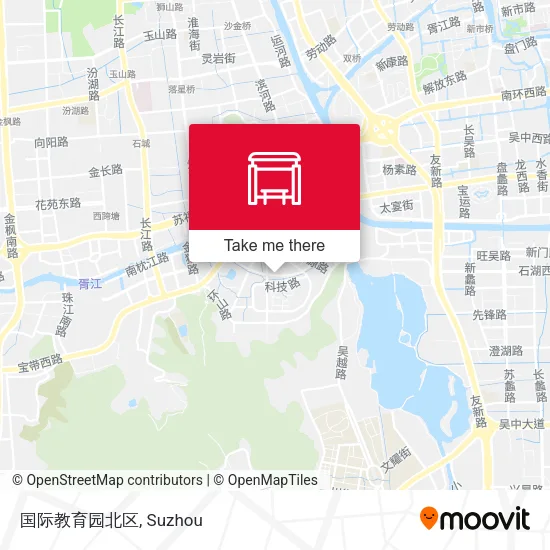 国际教育园北区 map