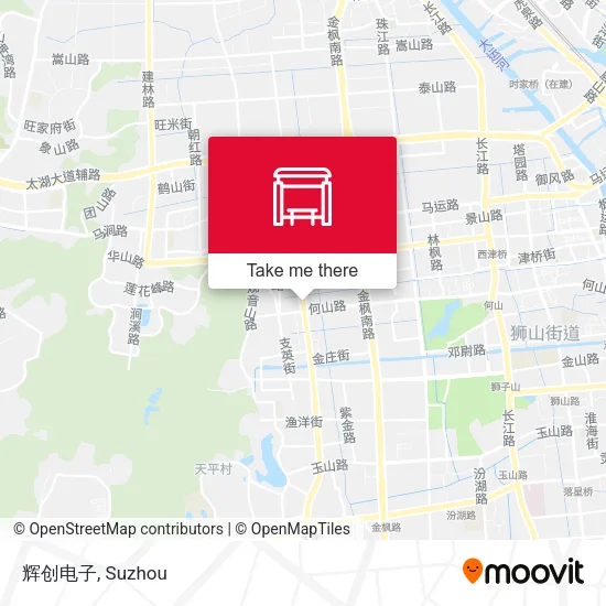 辉创电子 map