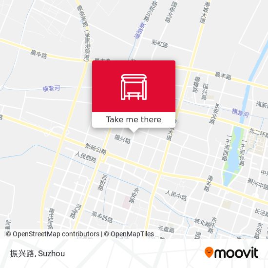 振兴路 map