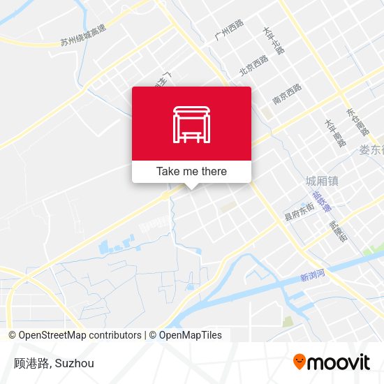 顾港路 map