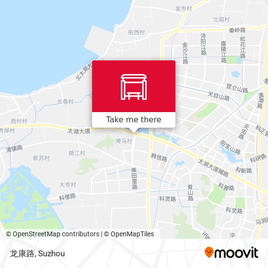 龙康路 map