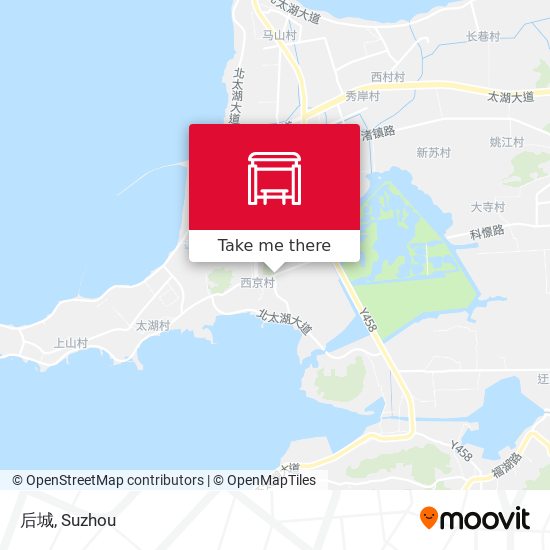 后城 map