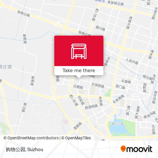 购物公园 map
