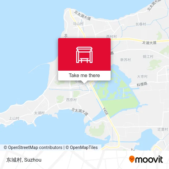 东城村 map