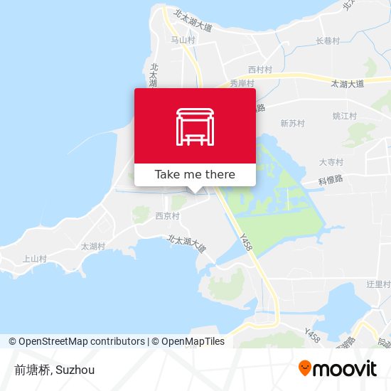 前塘桥 map