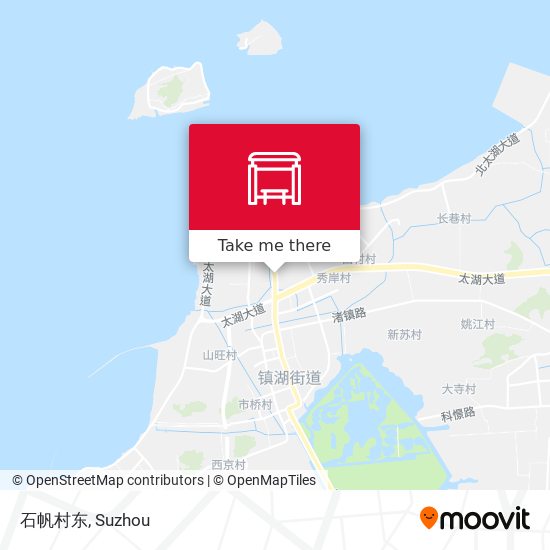 石帆村东 map