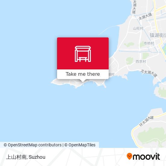 上山村南 map