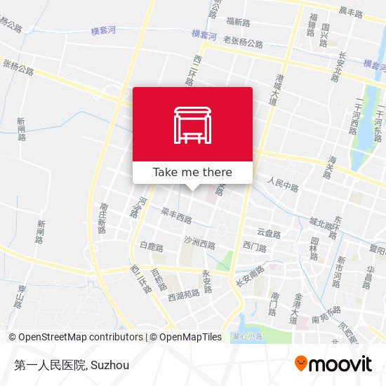 第一人民医院 map