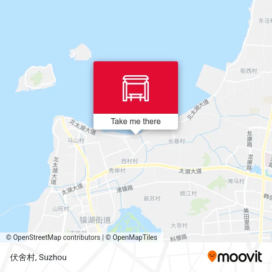 伏舍村 map