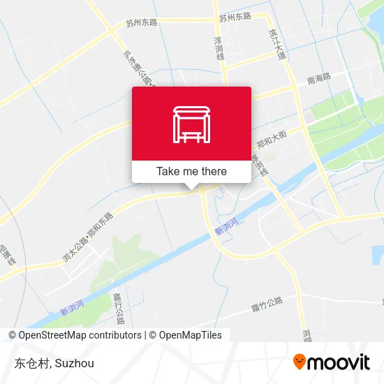 东仓村 map