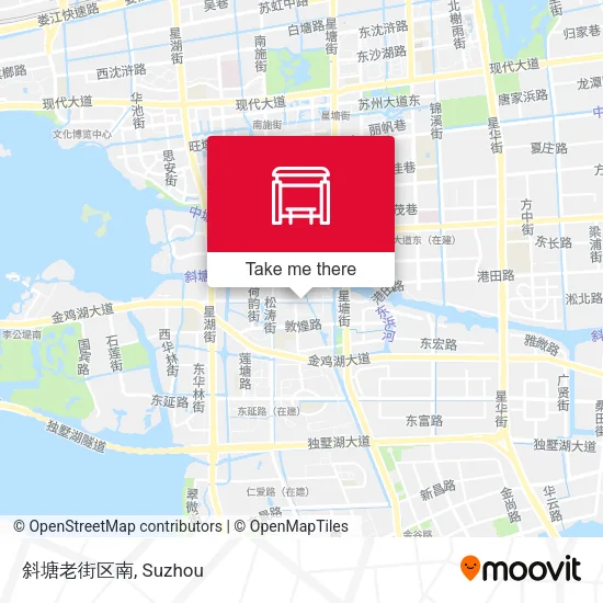 斜塘老街区南 map