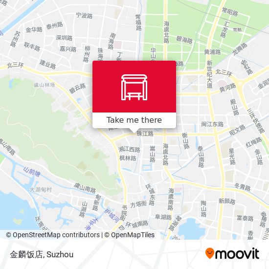 金麟饭店 map