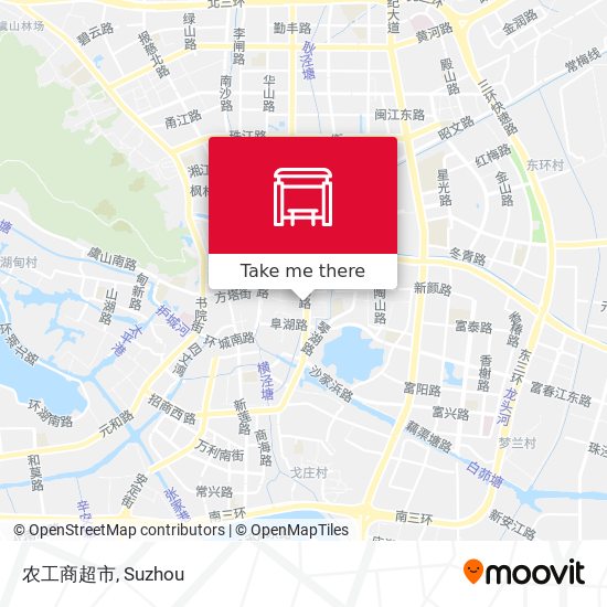 农工商超市 map