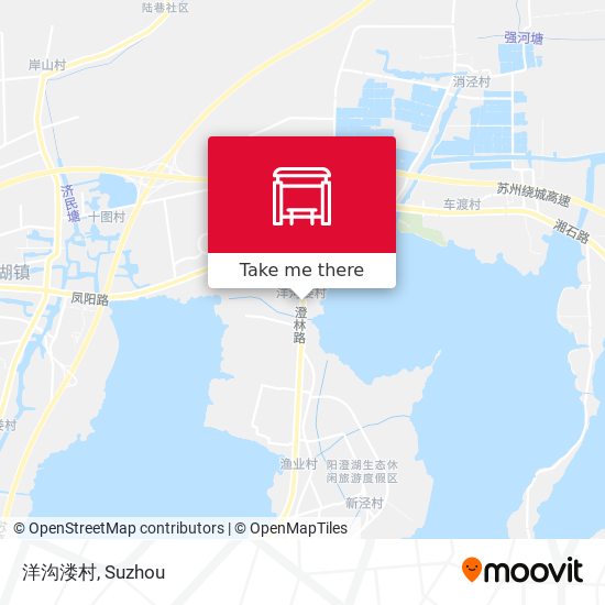 洋沟溇村 map