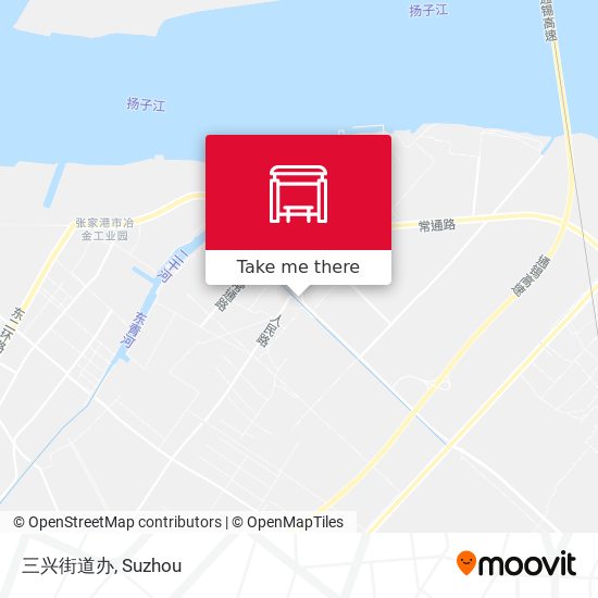 三兴街道办 map