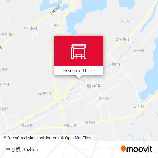 中心桥 map