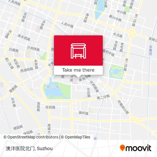 澳洋医院北门 map