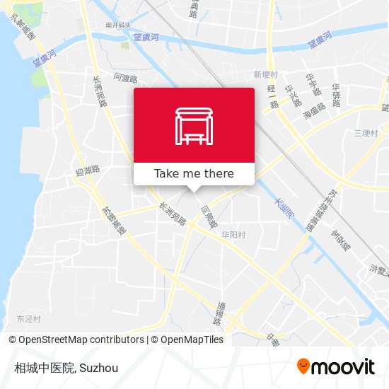 相城中医院 map