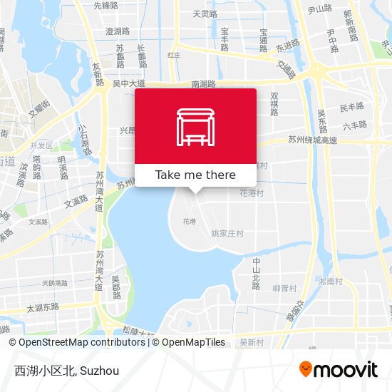 西湖小区北 map