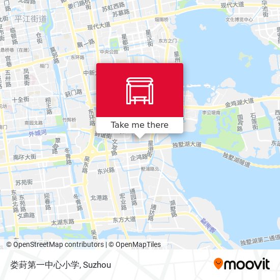 娄葑第一中心小学 map