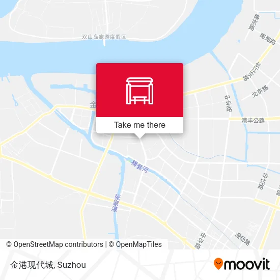 金港现代城 map
