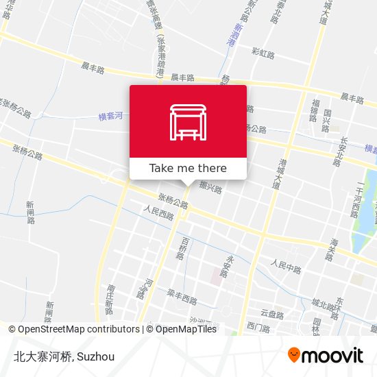 北大寨河桥 map