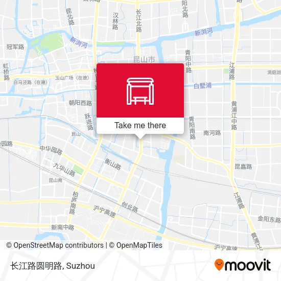 长江路圆明路 map