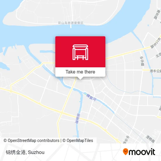 锦绣金港 map