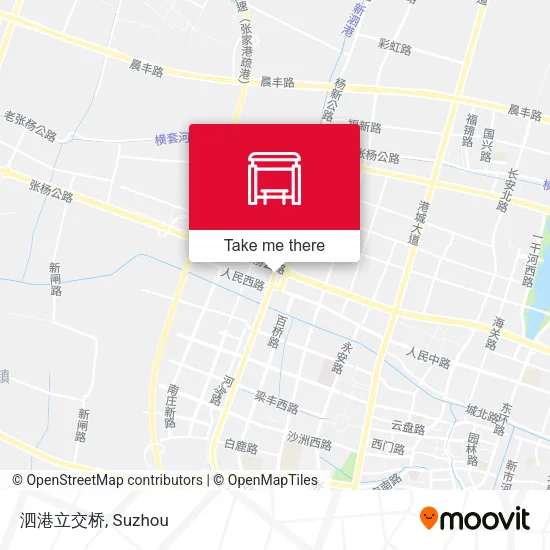 泗港立交桥 map