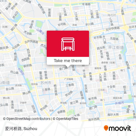 爱河桥路 map