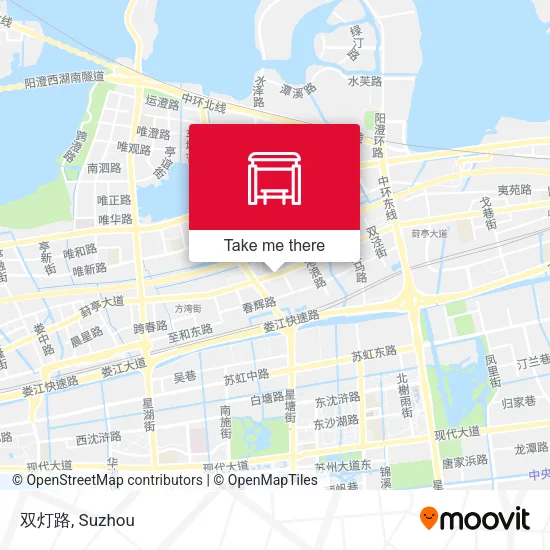 双灯路 map