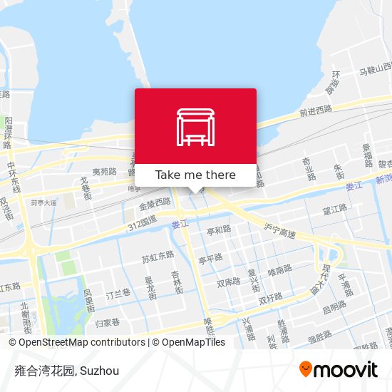 雍合湾花园 map