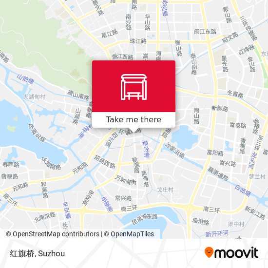 红旗桥 map