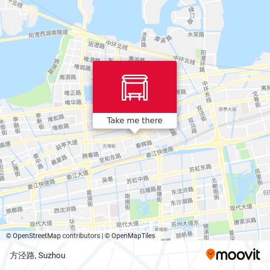 方泾路 map