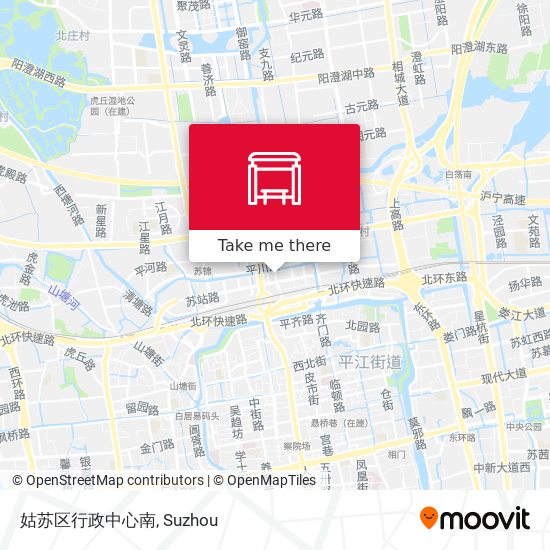 姑苏区行政中心南 map