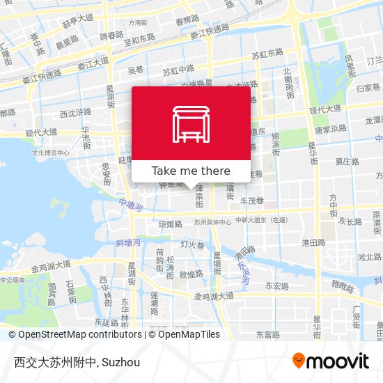 西交大苏州附中 map