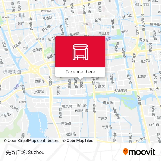 先奇广场 map