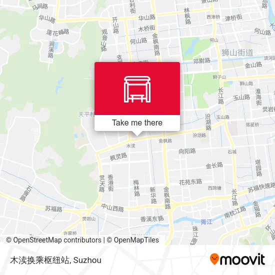 木渎换乘枢纽站 map