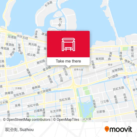 双泾街 map