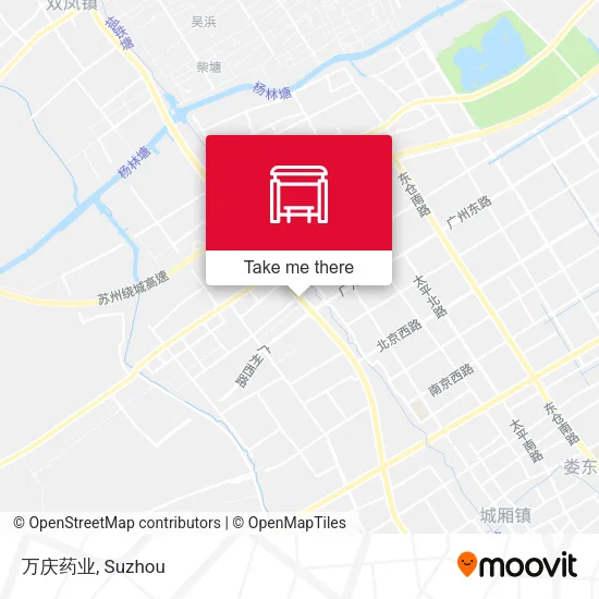 万庆药业 map