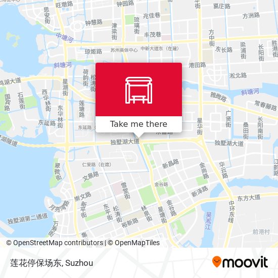 莲花停保场东 map