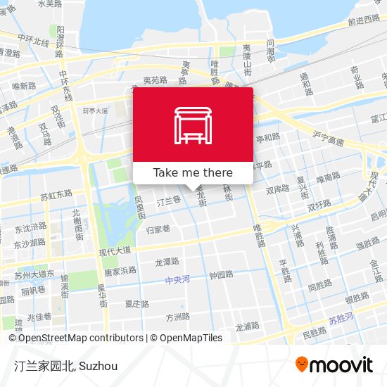汀兰家园北 map