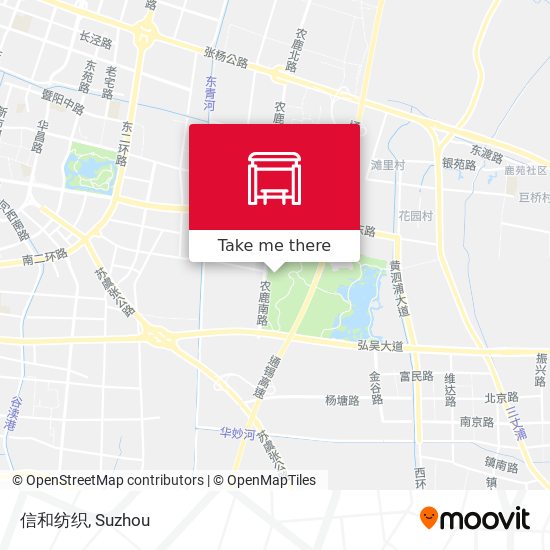 信和纺织 map