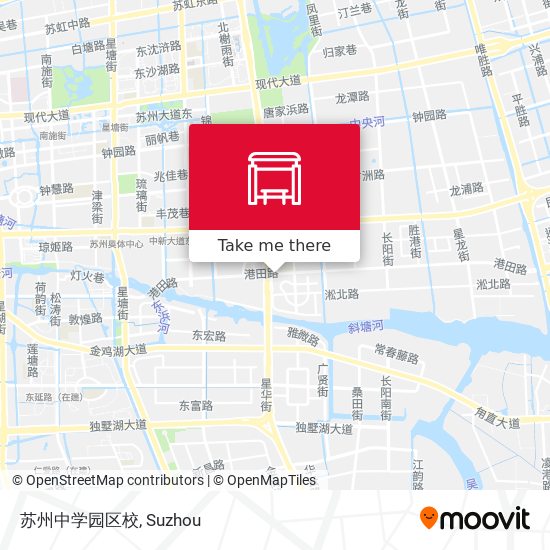 苏州中学园区校 map