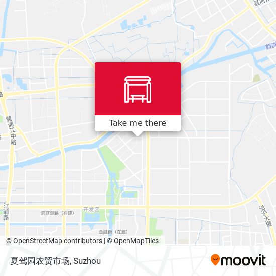 夏驾园农贸市场 map