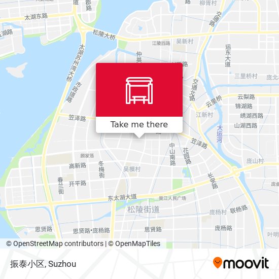 振泰小区 map