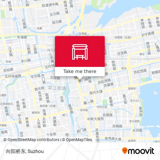 向阳桥东 map